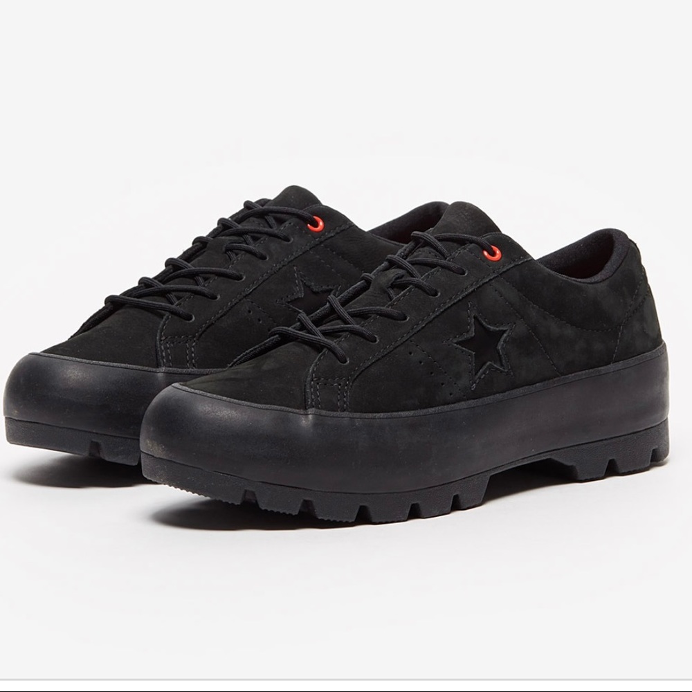 🆕 Converse One Star Leather Lug Sole Sneakers